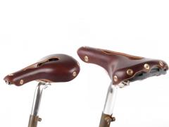 Selle BERTHOUD Aravis ouverte cuir brun